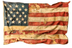 Old USA Flag 4th of July Patriotic day png Product Image 1