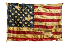 Old American Flag PNG Product Image 1