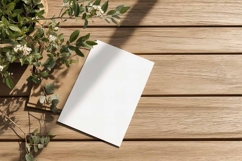 White Card Mockup Product Image 1