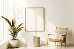 poster frame Mockup in interior Product Image 1