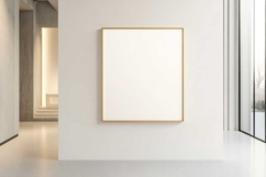 poster frame Mockup in interior Product Image 1