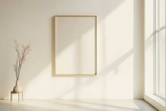 Minimalist Poster Photo Frame Mockup Product Image 1