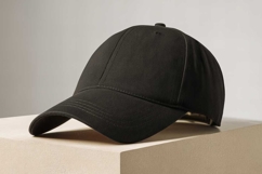 premium baseball black cap mockup Product Image 1