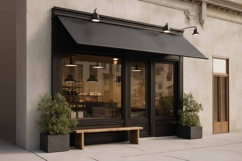 glass office storefront mockup Product Image 1