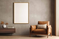 poster frame Mockup in interior Product Image 1