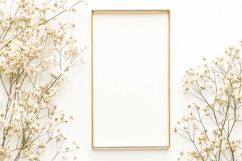 Minimalist Poster Photo Frame Mockup Product Image 1