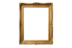 Vintage Photo Frame from Museum PNG file transparent Product Image 3