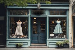 vintage style storefront boutique Product Image 1