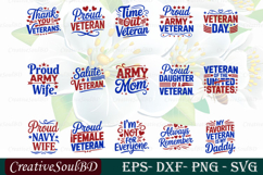 Veteran SVG Cut File, Military Svg, Army Veteran Svg, Product Image 1