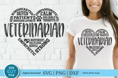 Instant Download: Veterinarian svg - This subway art design is perfect for creating super-cute gifts for your favorite veterinarian!