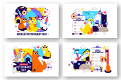 10 World Veterinary Day Illustration Product Image 3