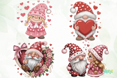 Valentine Gnome Clipart Product Image 1