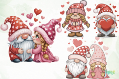 Valentine Gnome Clipart Product Image 1