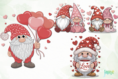 Valentine Gnome Clipart Product Image 1