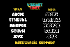 Vibrant Graff - Layered Graffiti Font Product Image 2