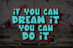 Vibrant Graff - Layered Graffiti Font Product Image 5