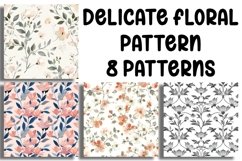 Delicate Floral Seamless Pattern Product Image 2