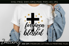 Christian Quote SVG Cut Files Bible Cross Jesus Faith SVG Product Image 4