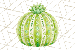 Enchanted Folk Art Florals Clipart, Stylized Flowers Png Product Image 2