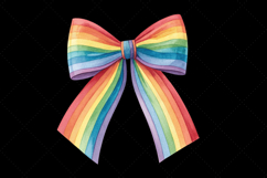 vibrant rainbow bow, gradient coquette bow, colorful bow design, rainbow clipart art, digital bow design, sublimation bow clipart, vibrant bow art, gradient rainbow design, coquette bow art, rainbow sublimation design