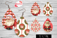 Trendy Christmas | 4 Sets of Teardrop Earrings Product Image 1