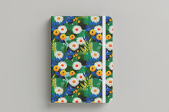 Vibrant Florals Vol.1 Seamless Digital Paper, 36 PNG Product Image 8