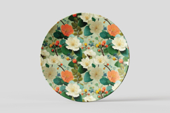 Vibrant Florals Vol.1 Seamless Digital Paper, 36 PNG Product Image 10