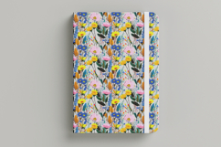 Vibrant Wildflowers Vol.1 Seamless Digital Paper, 36 PNG Product Image 8