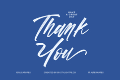 Vichellen Jordan - Modern Brush Font Product Image 20