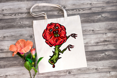 Vicious Rose Anti Valentines Day Cartoon Character PNG Product Image 2