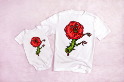 Vicious Rose Anti Valentines Day Cartoon Character PNG Product Image 3