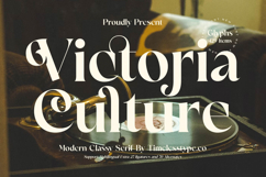 Victoria Culture - Modern Classy Serif Product Image 1