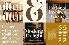 Victoria Culture - Modern Classy Serif Product Image 15