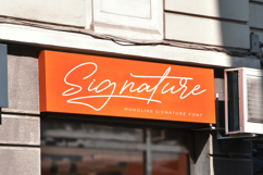 Victoria Montera - Monoline Signature Font Product Image 2