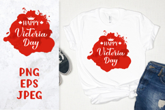 Happy Victoria Day sublimation design Product Image 1