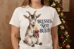 Victorian Carol Night Animals Sublimation Product Image 3