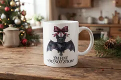 Victorian Carol Night Animals Sublimation Product Image 6