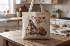 Victorian Carol Night Animals Sublimation Product Image 8