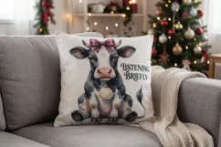 Victorian Carol Night Animals Sublimation Product Image 17
