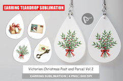 Victorian Christmas Post Earring Product Image 1