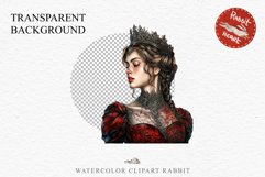 Victorian Dark Red Fairy Lady Royal Vintage Women Girl PNG Dress Transparent Print junk journal collage scrapbooking designs sublimation printable files  watercolor antique fairy lady, fantasy illustration paper craft, Victorian realism, Royal Women