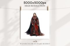 Victorian Dark Red Fairy Lady Royal Vintage Women Girl PNG Dress Transparent Print junk journal collage scrapbooking designs sublimation printable files  watercolor antique fairy lady, fantasy illustration paper craft, Victorian realism, Royal Women