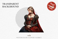 Victorian Dark Red Fairy Lady Royal Vintage Women Girl PNG Dress Transparent Print junk journal collage scrapbooking designs sublimation printable files  watercolor antique fairy lady, fantasy illustration paper craft, Victorian realism, Royal Women