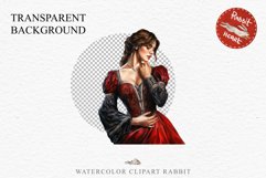 Victorian Dark Red Fairy Lady Royal Vintage Women Girl PNG Dress Transparent Print junk journal collage scrapbooking designs sublimation printable files  watercolor antique fairy lady, fantasy illustration paper craft, Victorian realism, Royal Women