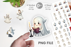 Victorian Dollhouse Ghosts Sticker Product Image 1