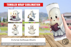 Tumbler Victorian Dollhouse Ghosts Product Image 1