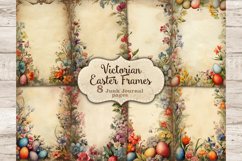 Victorian Easter Ephemera, Vintage Junk Journal Kit, GlamArtZhanna, Junk Journal Pages, Blank Page Journal, Spring Journal Supplies, Basic Journal Pages, Frame Junk Journal Paper, ATC Cards, Vintage Ivory Pages
