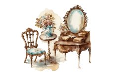 vintage graphic,antique graphic,sublimation png,watercolor clipart,ai illustration,watercolour clipart,digital crafting,scrapbooking,paper crafts,vintage flowers,sublimation,victorian armchair,armchair flowers,armchair clipart,armchair png,victorian clipa