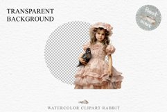 Victorian Girl With Chicken Royal Lady Vintage Romantic Art Flower Transparent Print junk journal collage scrapbooking designs sublimation printable files  watercolor antique romantic girl illustration paper craft, Victorian Lady Chicken, Royal Women PNG