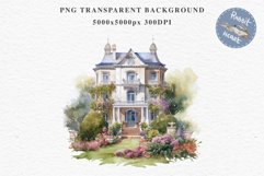 Victorian House Farm Landscape Field Watercolor Clipart PNG  Transparent Print for invitation t-shirt designs sublimation kids printable digital watercolor victorian house barn house png, landscape clipart, Farm life jpeg sublimation clip art